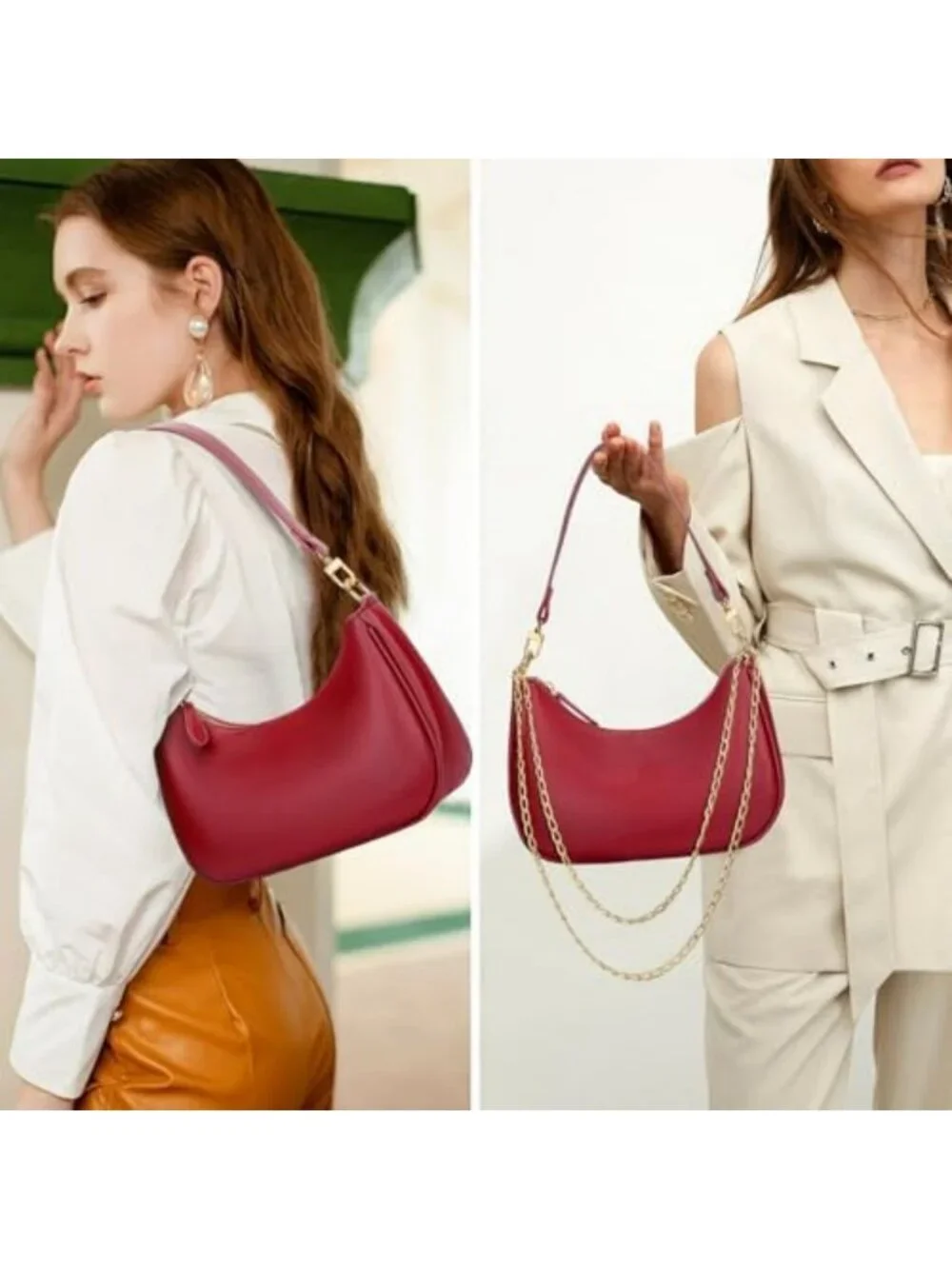Cute Hobo Shoulder Bag for Women | Stylish Underarm Purse & Handbag